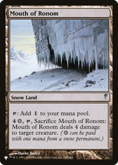 Mouth of Ronom [The List] | Magic Magpie