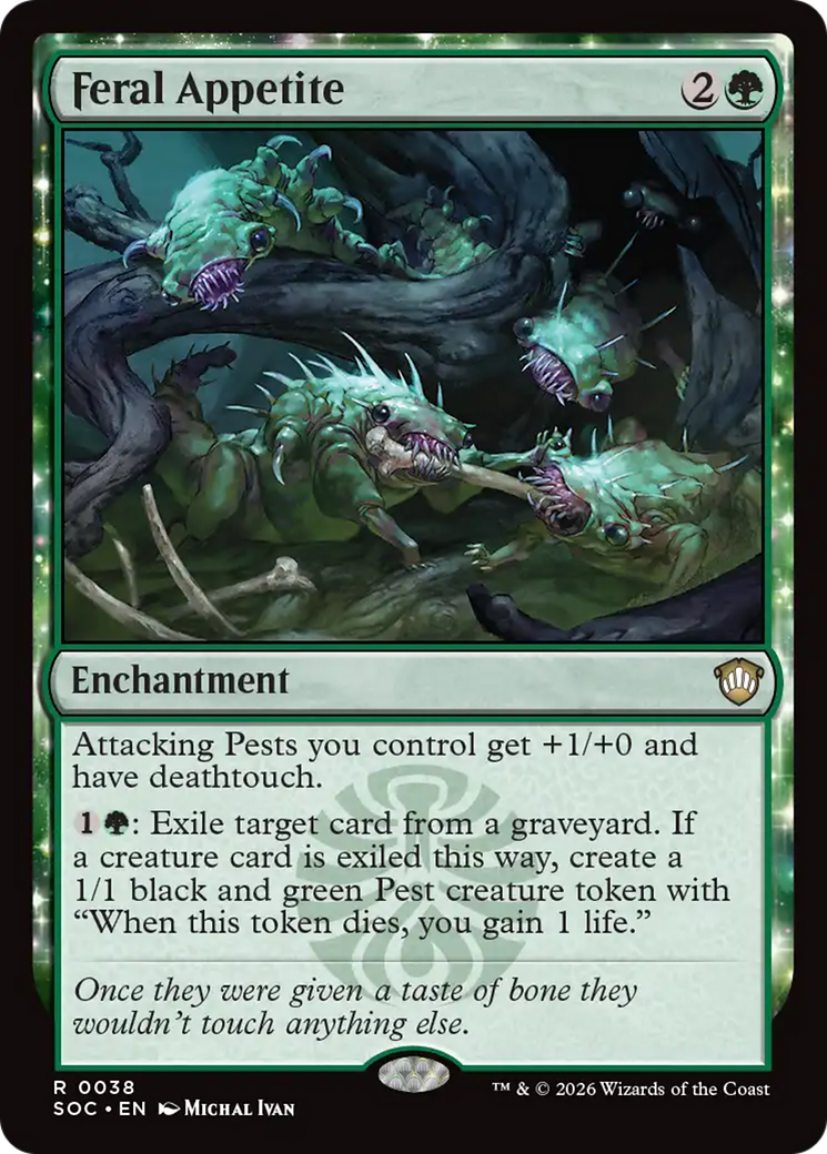 Feral Appetite [Secrets of Strixhaven Commander] | Magic Magpie