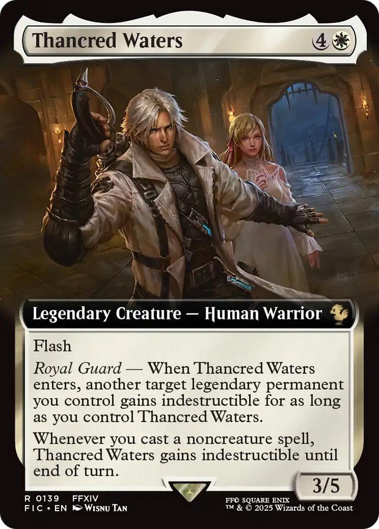 Thancred Waters (Extended Art) [FINAL FANTASY Commander] | Magic Magpie