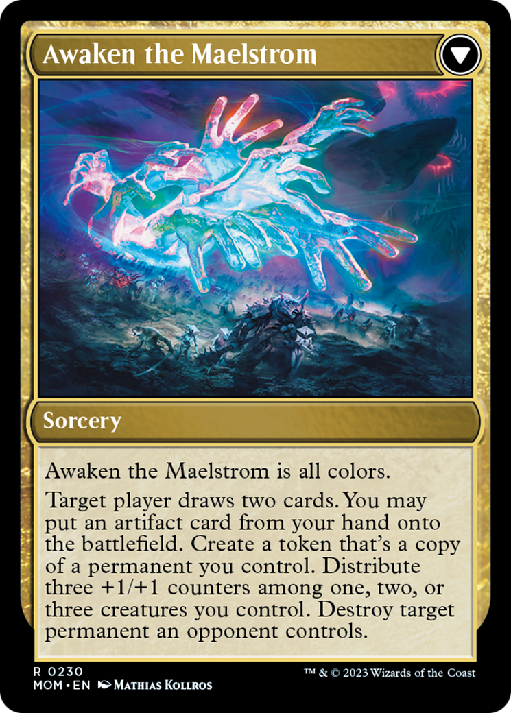 Invasion of Alara // Awaken the Maelstrom [March of the Machine] | Magic Magpie