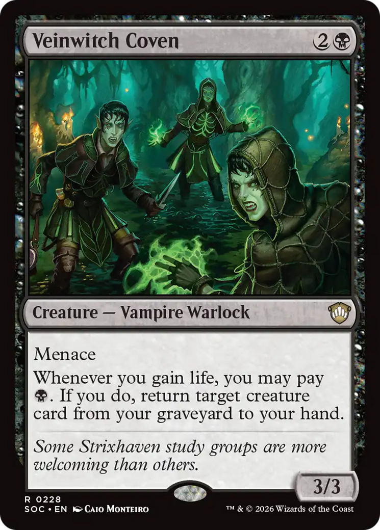 Veinwitch Coven [Secrets of Strixhaven Commander] | Magic Magpie