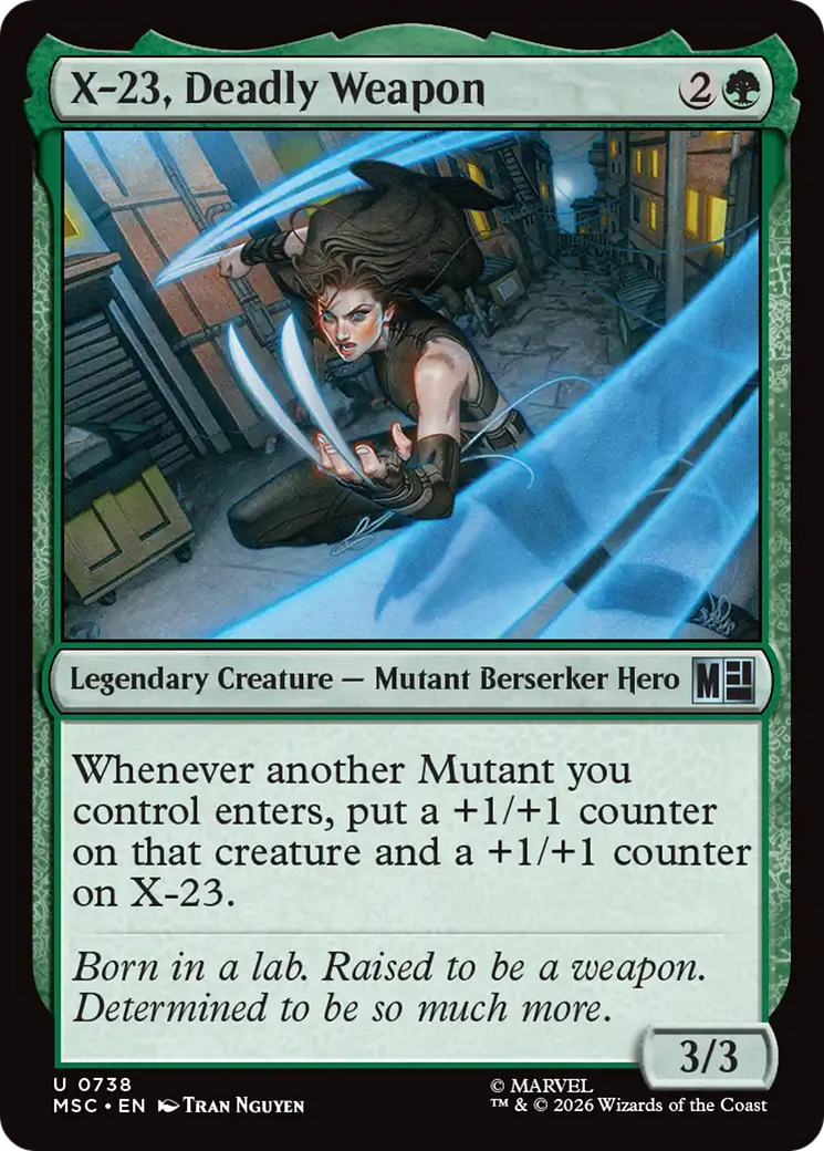 X-23, Deadly Weapon [Marvel Super Heroes Commander] | Magic Magpie