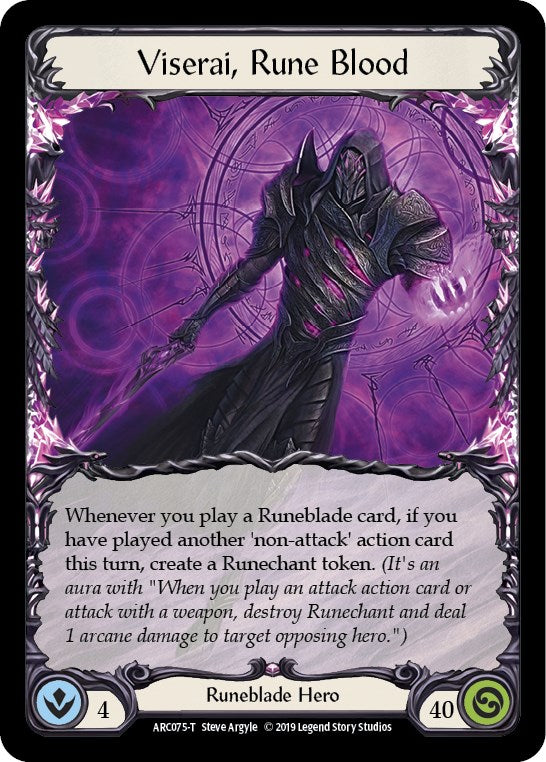 Dash // Viserai, Rune Blood [ARC002 // ARC075] (Arcane Rising) | Magic Magpie