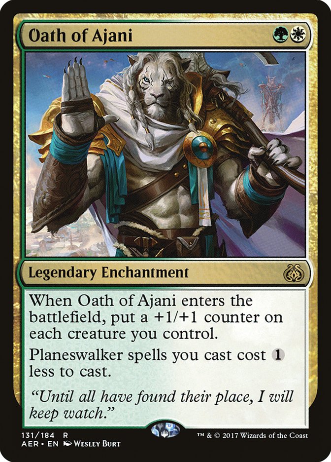 Oath of Ajani [Aether Revolt] | Magic Magpie