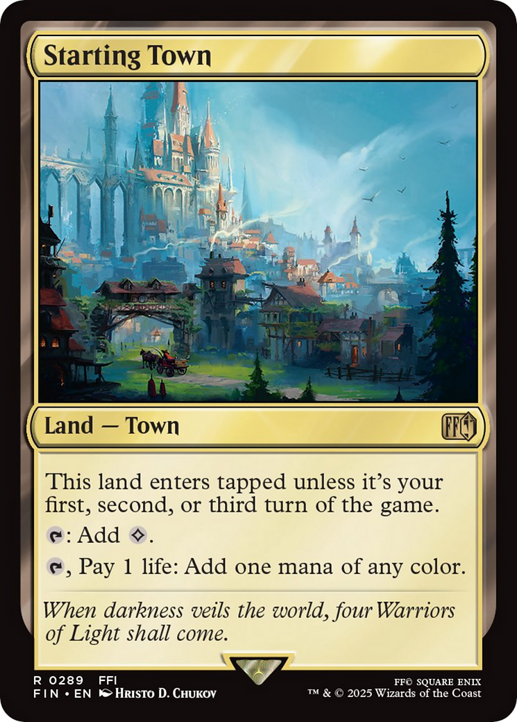Starting Town [FINAL FANTASY] | Magic Magpie