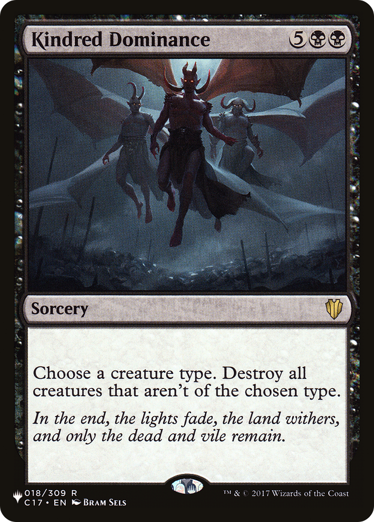 Kindred Dominance [The List] | Magic Magpie