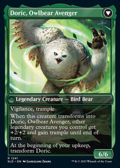 Doric, Nature's Warden // Doric, Owlbear Avenger [Secret Lair Drop Series] | Magic Magpie