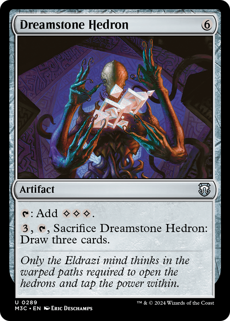 Dreamstone Hedron (Ripple Foil) [Modern Horizons 3 Commander] | Magic Magpie