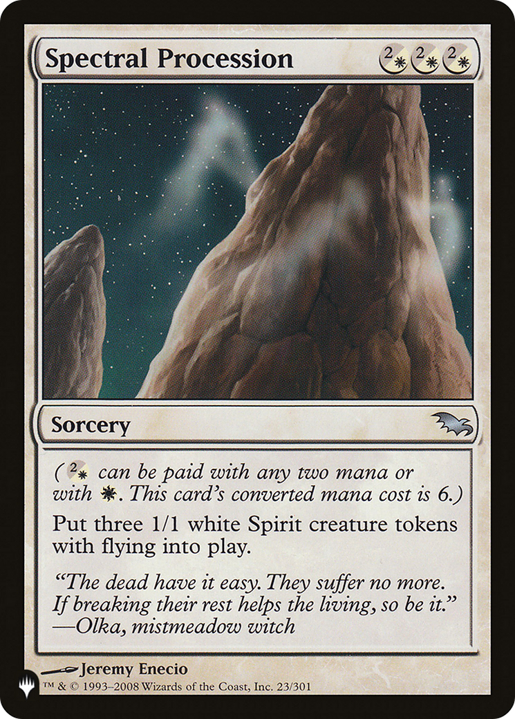 Spectral Procession [The List] | Magic Magpie