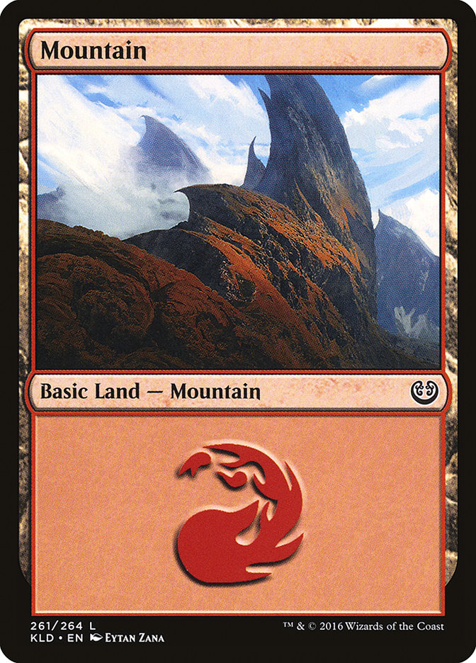 Mountain (261) [Kaladesh] | Magic Magpie