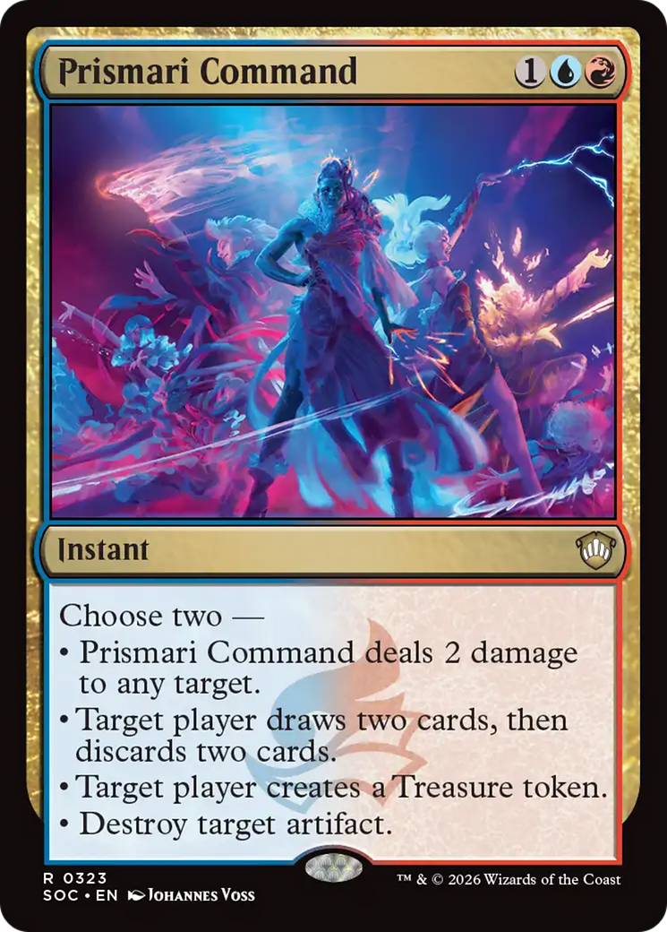 Prismari Command [Secrets of Strixhaven Commander] | Magic Magpie