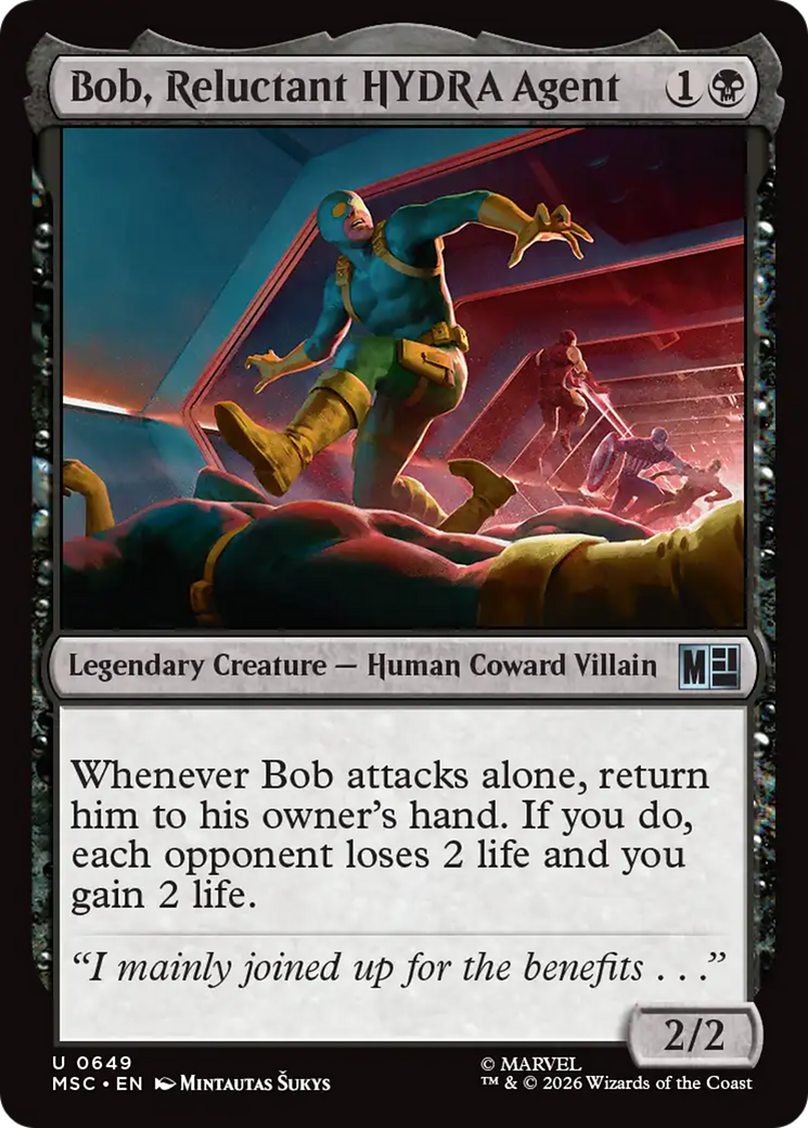 Bob, Reluctant HYDRA Agent [Marvel Super Heroes Commander] | Magic Magpie