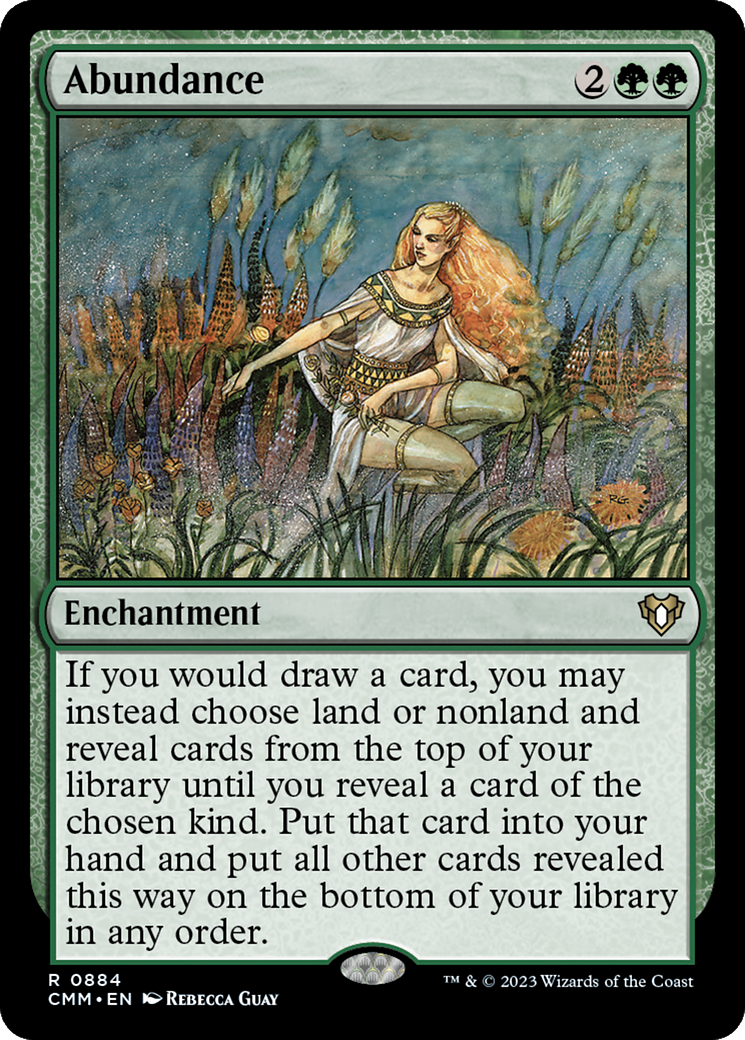 Abundance [Commander Masters] | Magic Magpie