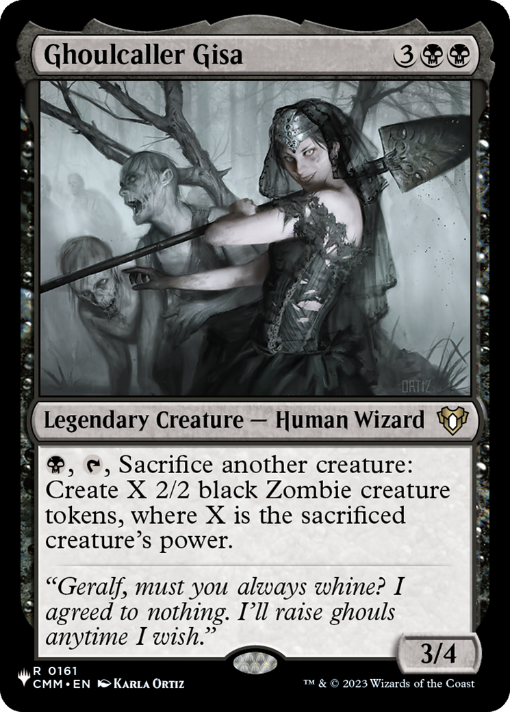 Ghoulcaller Gisa [The List] | Magic Magpie