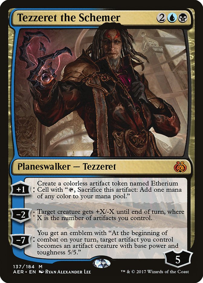 Tezzeret the Schemer [Aether Revolt] | Magic Magpie