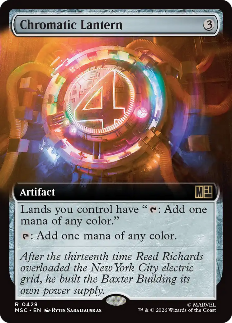 Chromatic Lantern (Extended Art) [Marvel Super Heroes Commander] | Magic Magpie
