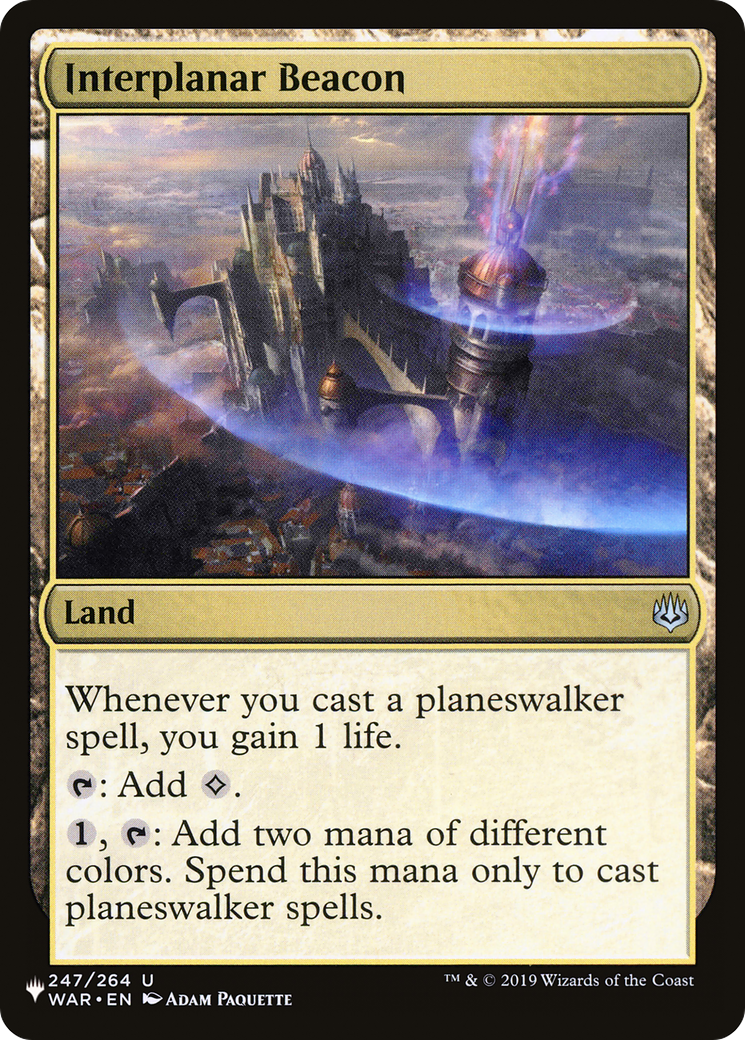 Interplanar Beacon [The List] | Magic Magpie