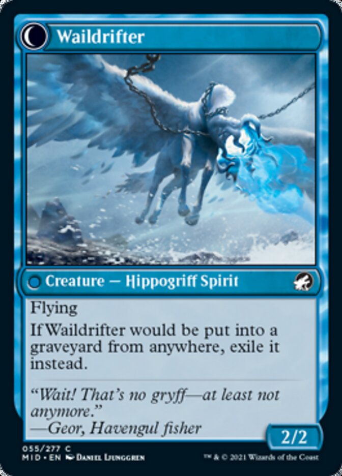 Galedrifter // Waildrifter [Innistrad: Midnight Hunt] | Magic Magpie