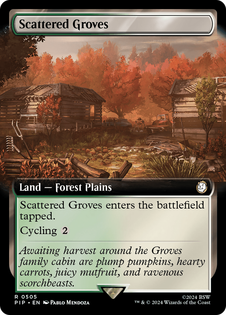 Scattered Groves (Extended Art) [Fallout] | Magic Magpie