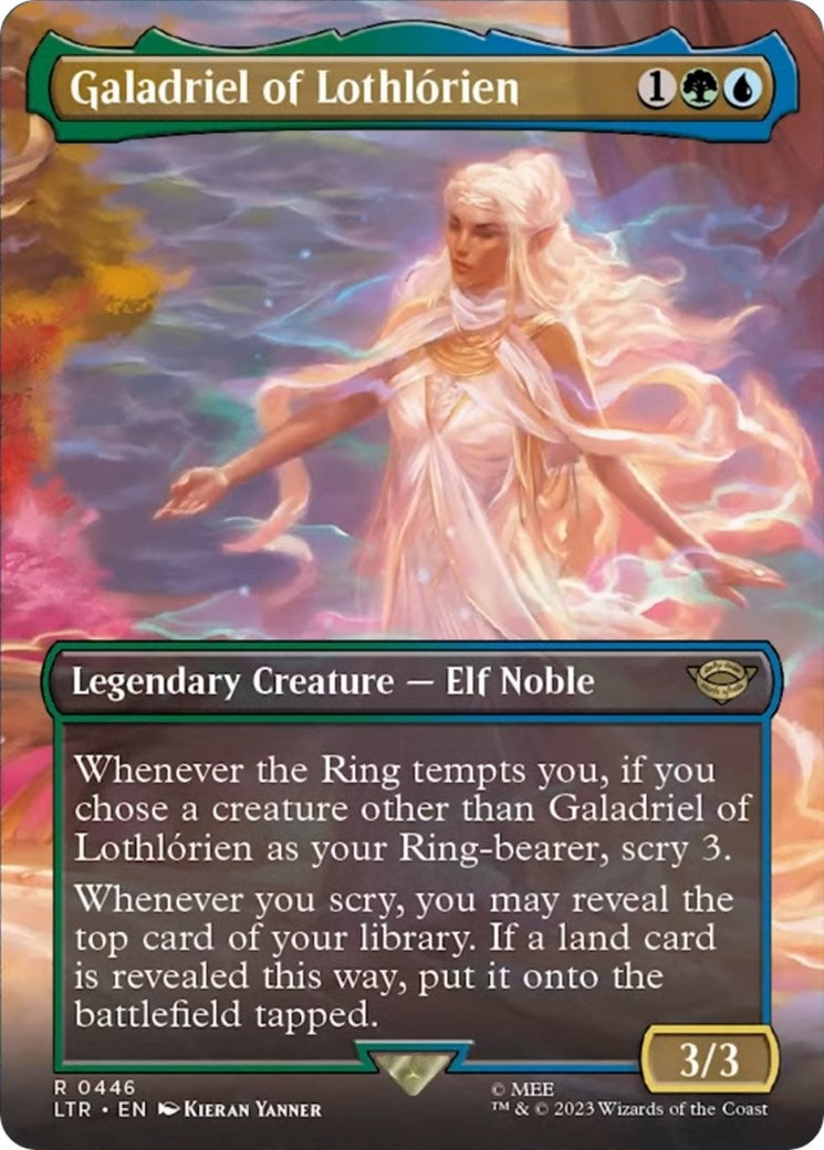 Galadriel of Lothlorien (Borderless Alternate Art) [The Lord of the Rings: Tales of Middle-Earth] | Magic Magpie