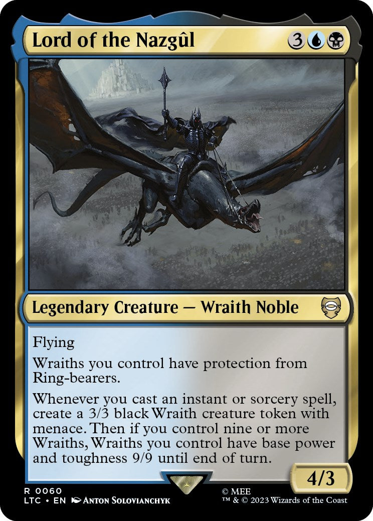 Lord of the Nazgul [The Lord of the Rings: Tales of Middle-Earth Commander] | Magic Magpie