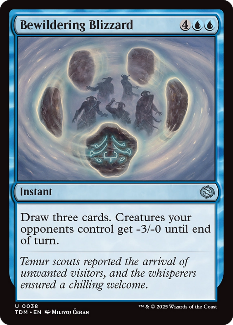 Bewildering Blizzard [Tarkir: Dragonstorm] | Magic Magpie
