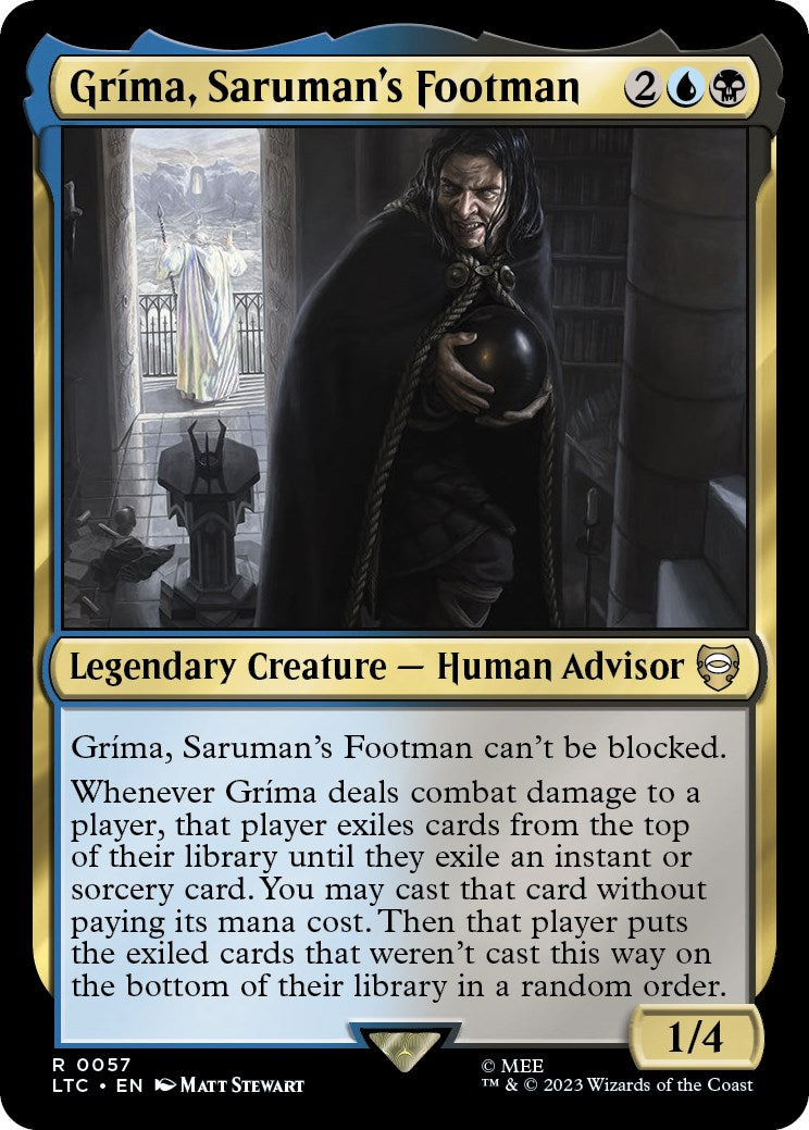 Grima, Saruman's Footman [The Lord of the Rings: Tales of Middle-Earth Commander] | Magic Magpie