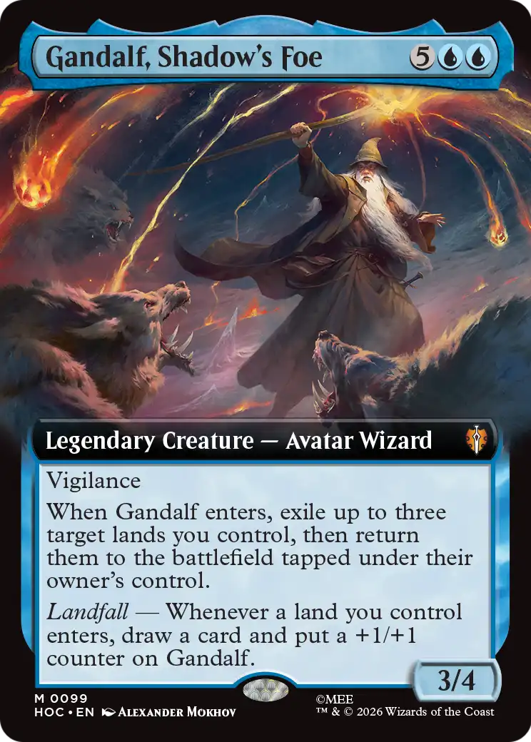 Gandalf, Shadow's Foe (Extended Art) [The Hobbit: Eternal-Legal] | Magic Magpie