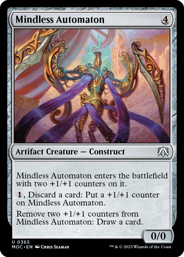 Mindless Automaton [March of the Machine Commander] | Magic Magpie