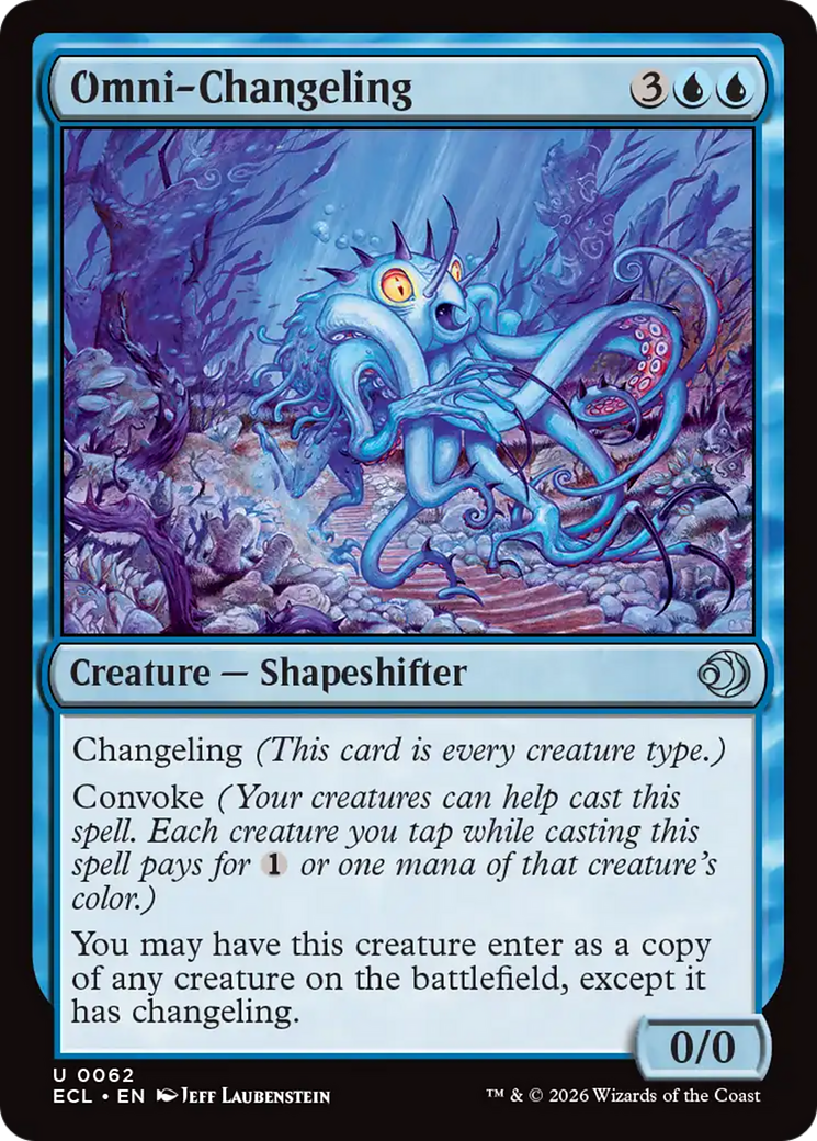 Omni-Changeling [Lorwyn Eclipsed] | Magic Magpie