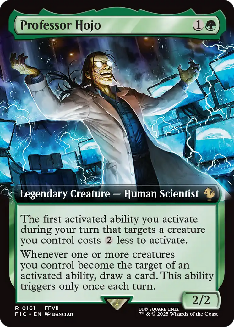 Professor Hojo (Extended Art) [FINAL FANTASY Commander] | Magic Magpie