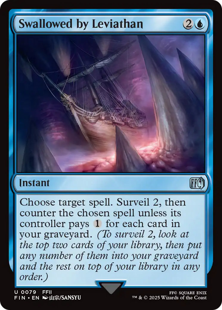 Swallowed by Leviathan [FINAL FANTASY] | Magic Magpie