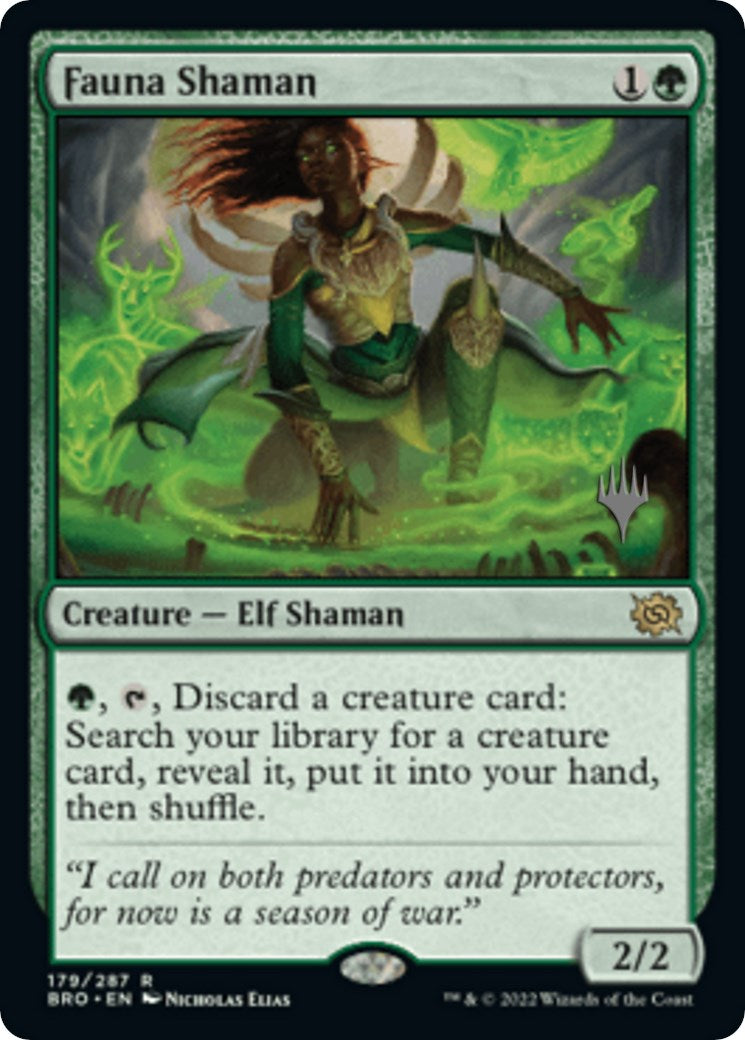 Fauna Shaman (Promo Pack) [The Brothers' War Promos] | Magic Magpie