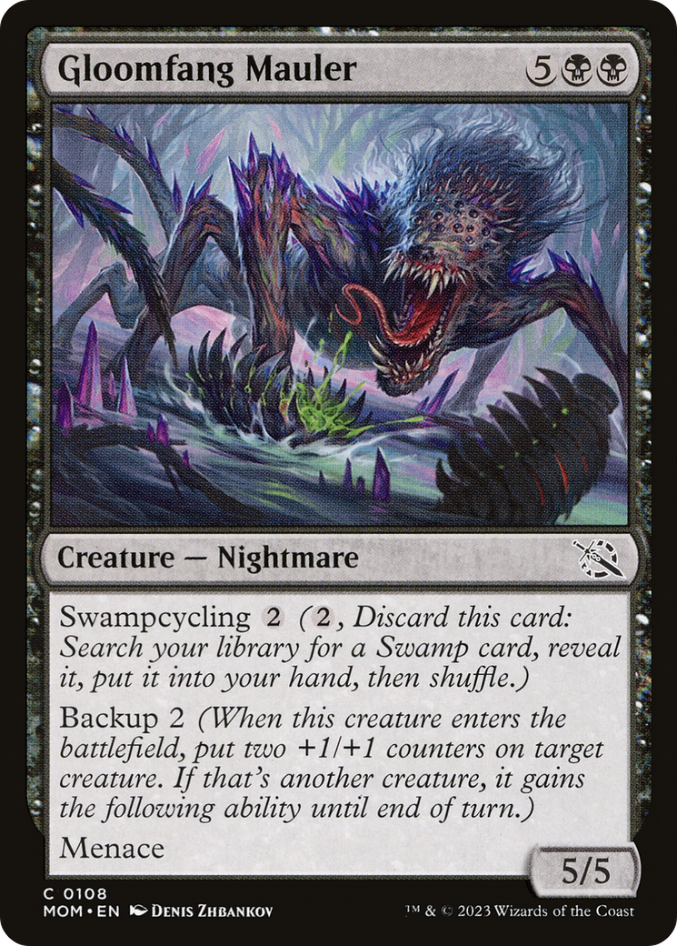 Gloomfang Mauler [March of the Machine] | Magic Magpie