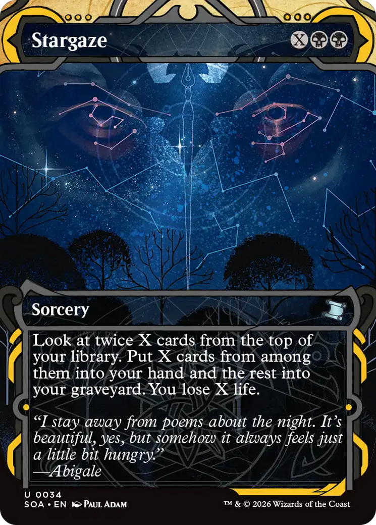 Stargaze [Secrets of Strixhaven: Mystical Archive] | Magic Magpie