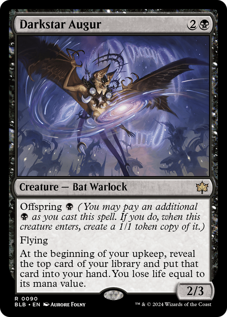 Darkstar Augur [Bloomburrow] | Magic Magpie