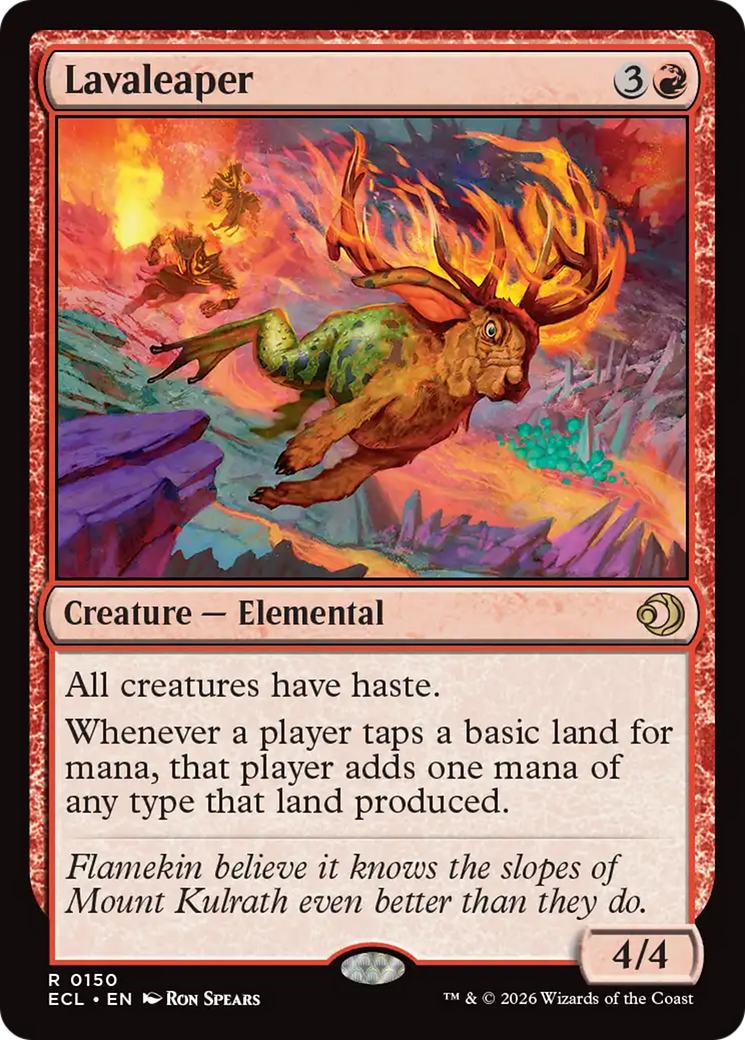 Lavaleaper [Lorwyn Eclipsed] | Magic Magpie