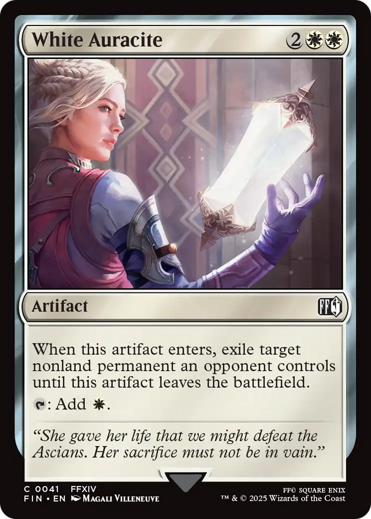 White Auracite [FINAL FANTASY] | Magic Magpie
