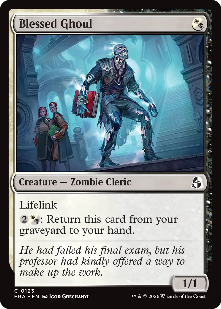 Blessed Ghoul [Reality Fracture] | Magic Magpie