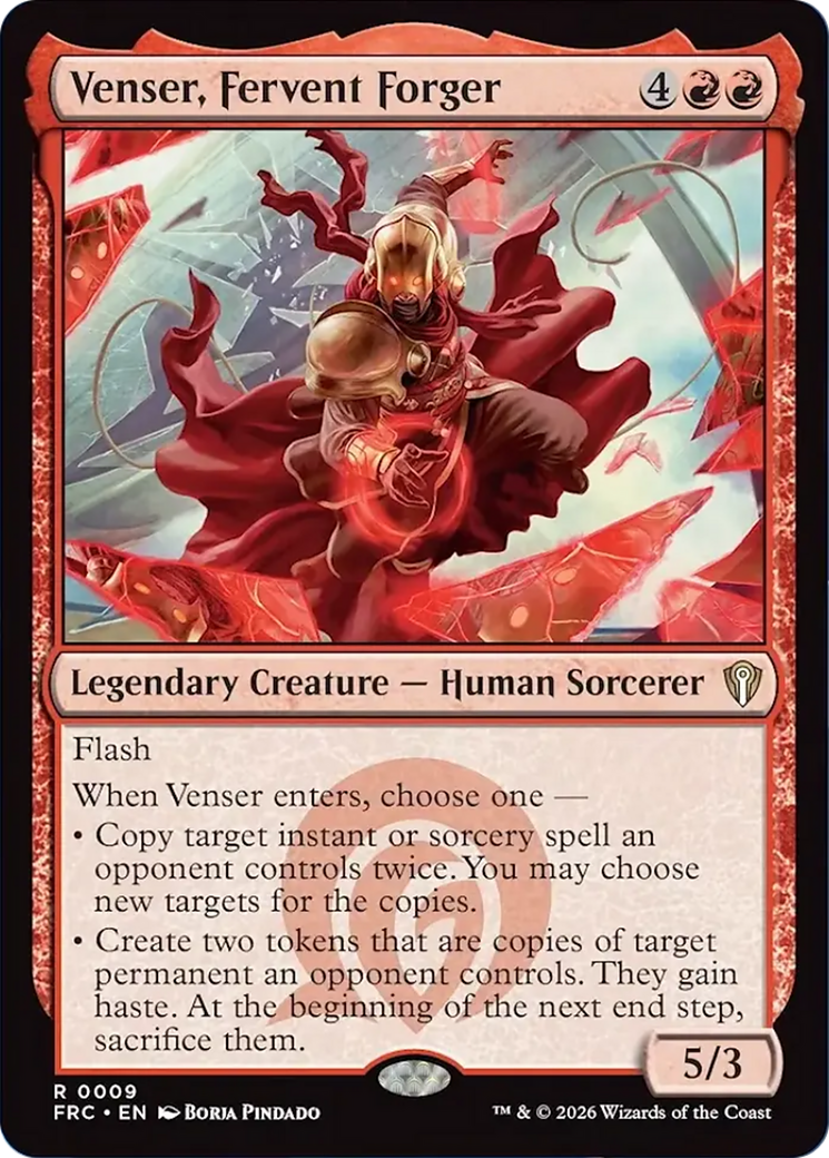 Venser, Fervent Forger [Reality Fracture Commander] | Magic Magpie
