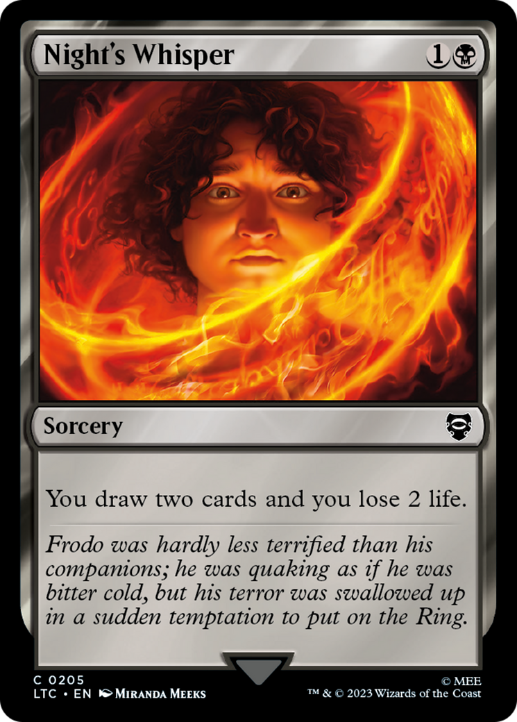 Night's Whisper [The Lord of the Rings: Tales of Middle-Earth Commander] | Magic Magpie