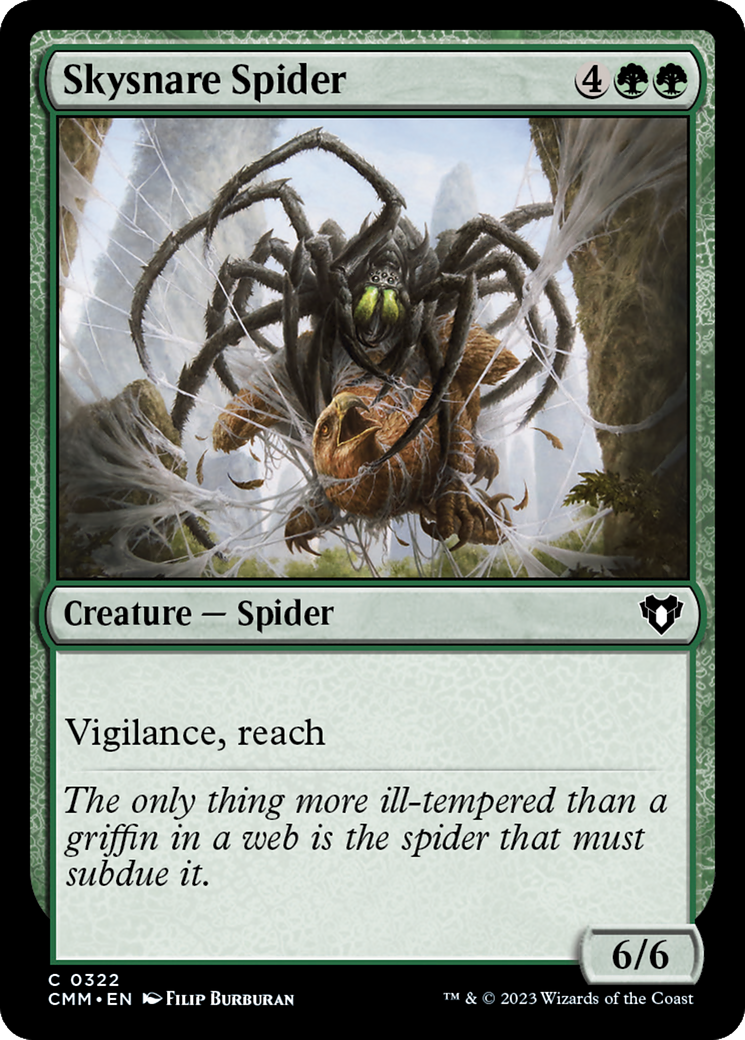 Skysnare Spider [Commander Masters] | Magic Magpie