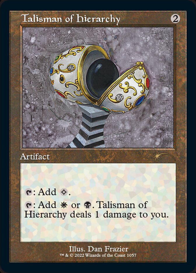 Talisman of Hierarchy (Foil Etched) [Secret Lair Drop Series] | Magic Magpie