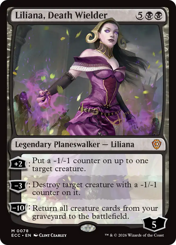 Liliana, Death Wielder [Lorwyn Eclipsed Commander] | Magic Magpie