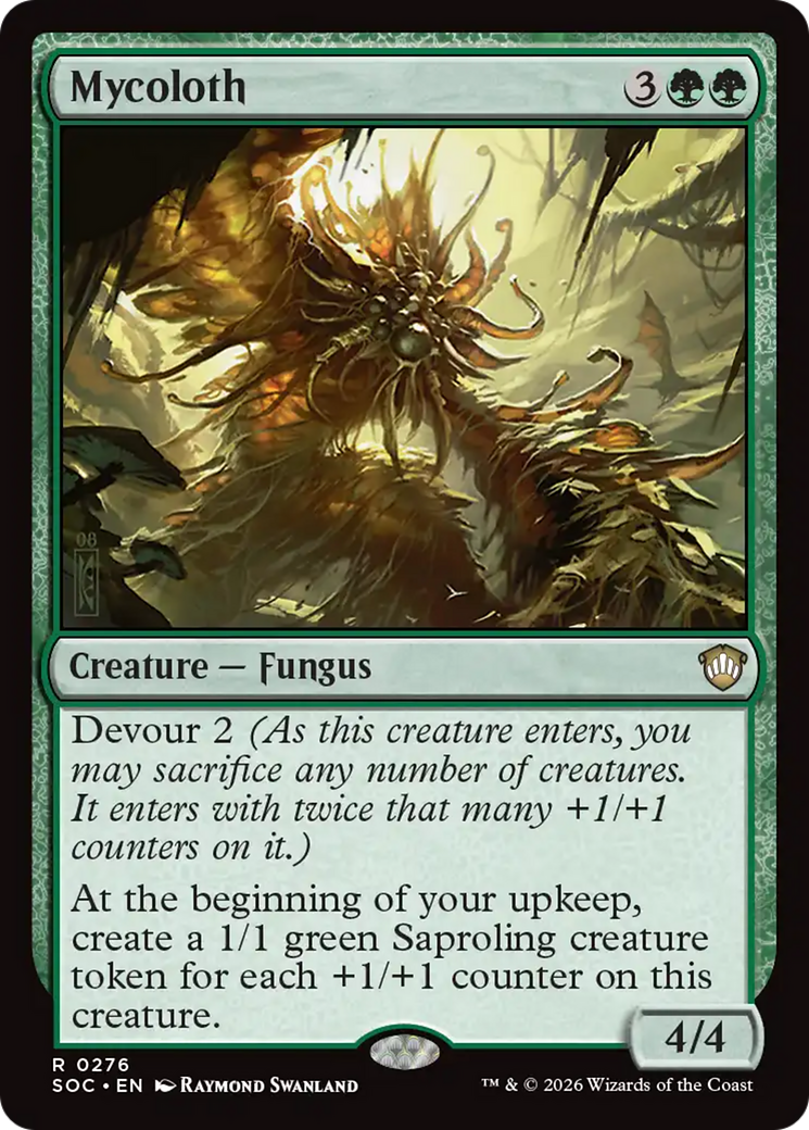 Mycoloth [Secrets of Strixhaven Commander] | Magic Magpie