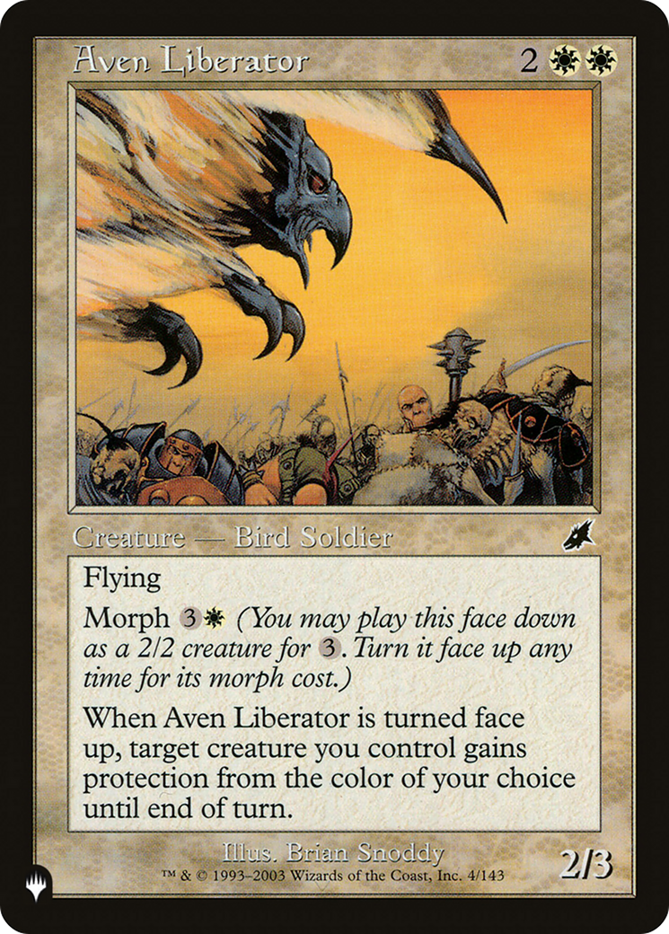 Aven Liberator [The List Reprints] | Magic Magpie