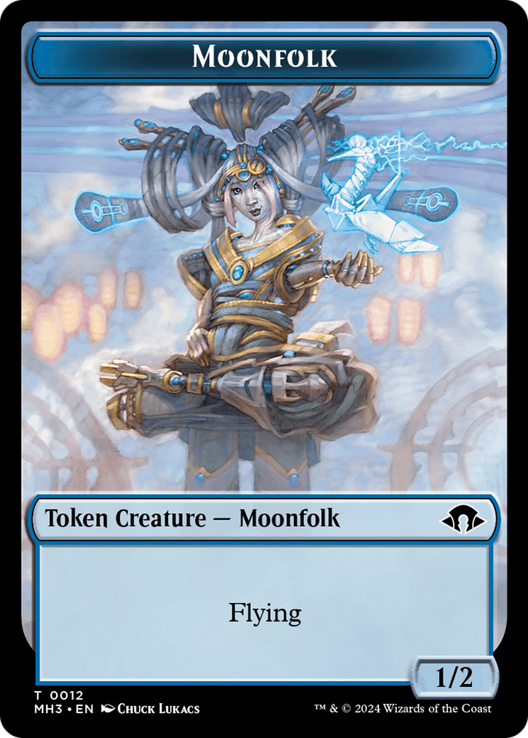 Moonfolk Token [Modern Horizons 3 Tokens] | Magic Magpie