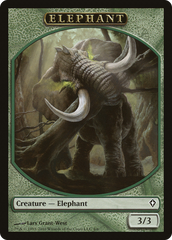 Angel // Elephant Double-Sided Token [Marvel Super Heroes Commander Tokens] | Magic Magpie
