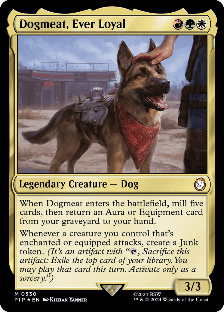 Dogmeat, Ever Loyal (Surge Foil) [Fallout] | Magic Magpie