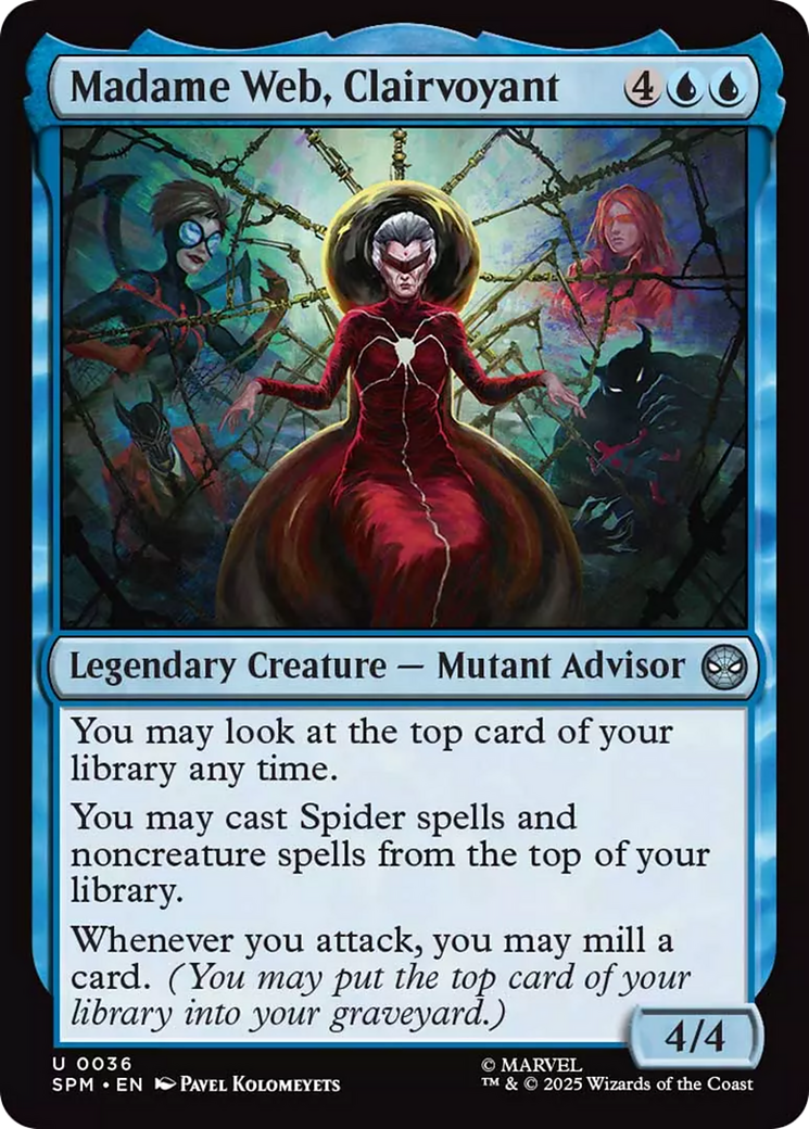 Madame Web, Clairvoyant [Marvel's Spider-Man] | Magic Magpie